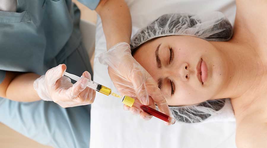 PRP trong Da thẩm mỹ có thể ứng dụng bằng cách tiêm trực tiếp mang đến nhiều công dụng như trẻ hóa da, hỗ trợ điều trị sẹo, nám, hói đầu hiệu quả