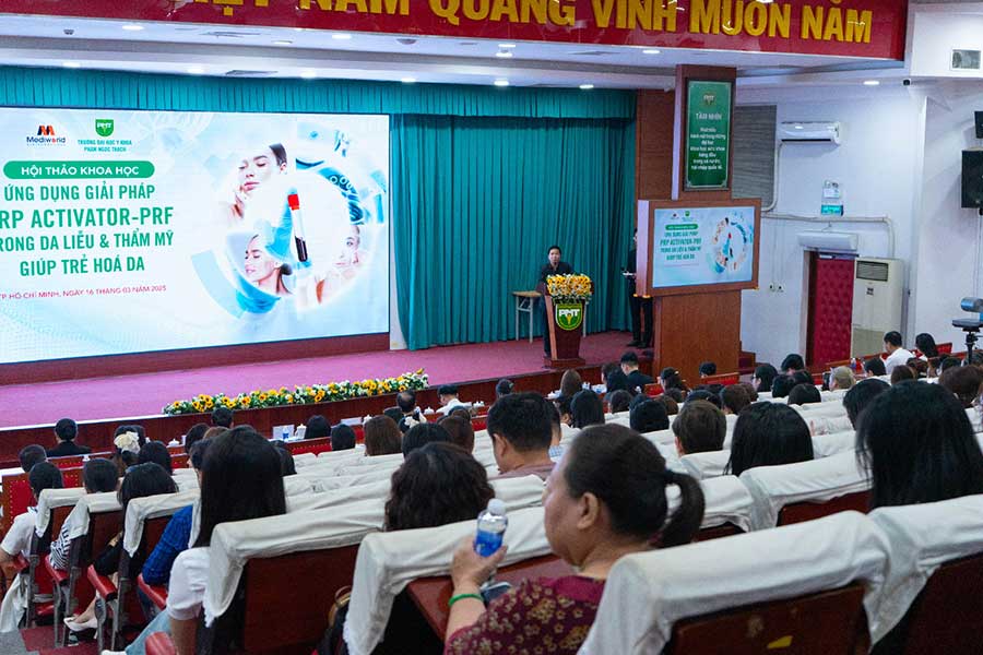 Đại học Y khoa Phạm Ngọc Thạch | Hội thảo khoa học về PRP Activator - PRF trong Da liễu & Thẩm mỹ - 1