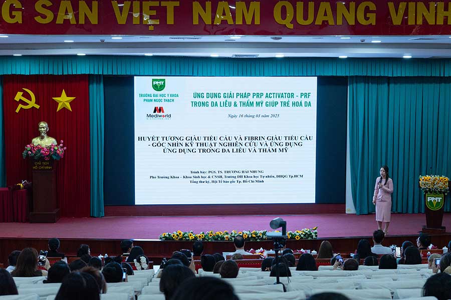 Đại học Y khoa Phạm Ngọc Thạch | Hội thảo khoa học về PRP Activator - PRF trong Da liễu & Thẩm mỹ - 10