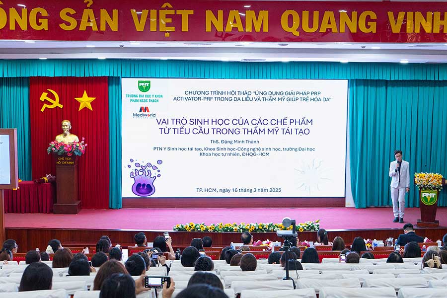Đại học Y khoa Phạm Ngọc Thạch | Hội thảo khoa học về PRP Activator - PRF trong Da liễu & Thẩm mỹ - 15