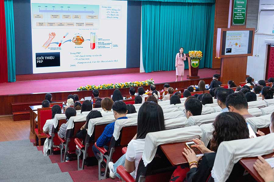 Đại học Y khoa Phạm Ngọc Thạch | Hội thảo khoa học về PRP Activator - PRF trong Da liễu & Thẩm mỹ - 9