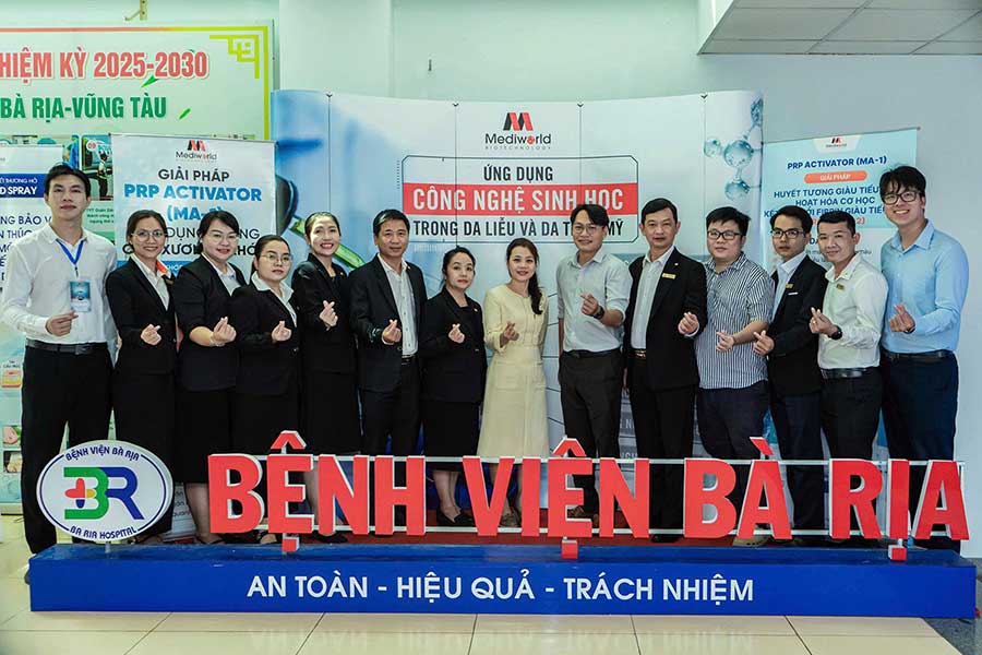[Vũng Tàu] Hội thảo Khoa học “PRP Activator kết hợp PRF” tại Bệnh viện Đa khoa Bà Rịa - 1