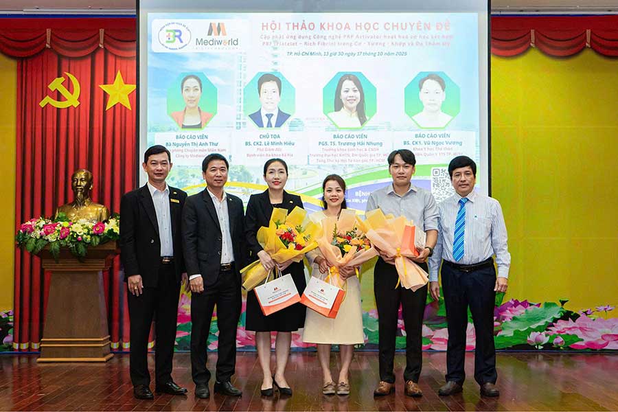 [Vũng Tàu] Hội thảo Khoa học “PRP Activator kết hợp PRF” tại Bệnh viện Đa khoa Bà Rịa - 2