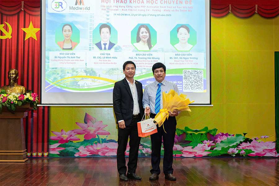 [Vũng Tàu] Hội thảo Khoa học “PRP Activator kết hợp PRF” tại Bệnh viện Đa khoa Bà Rịa - 4